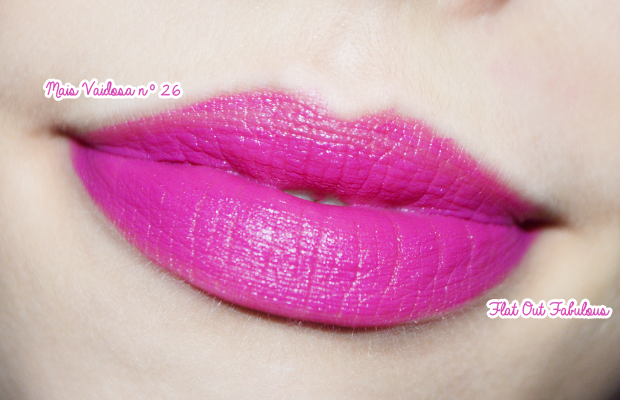 Flat out Fabulous e nº 26 Mais Vaidosa