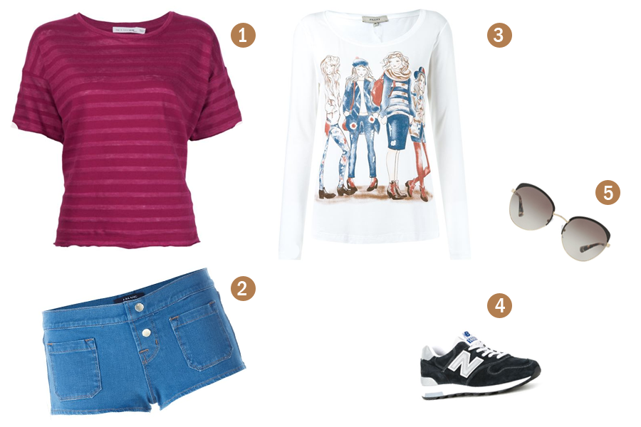 Look bronze Farfetch