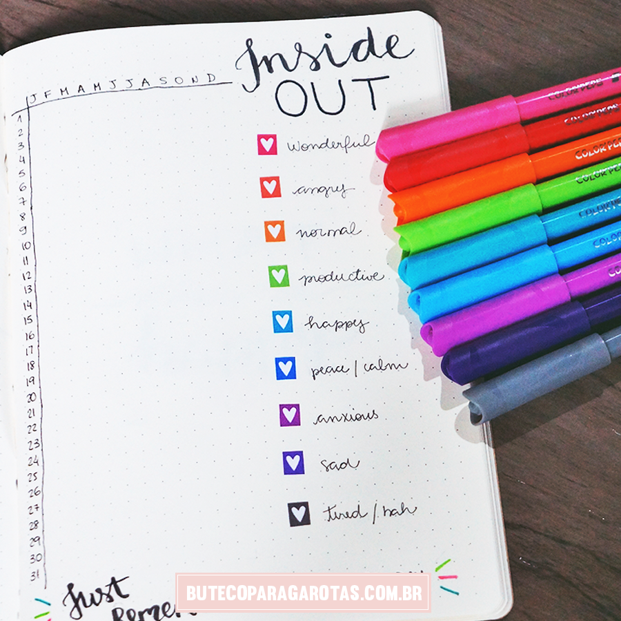 Bullet Journal inspiração